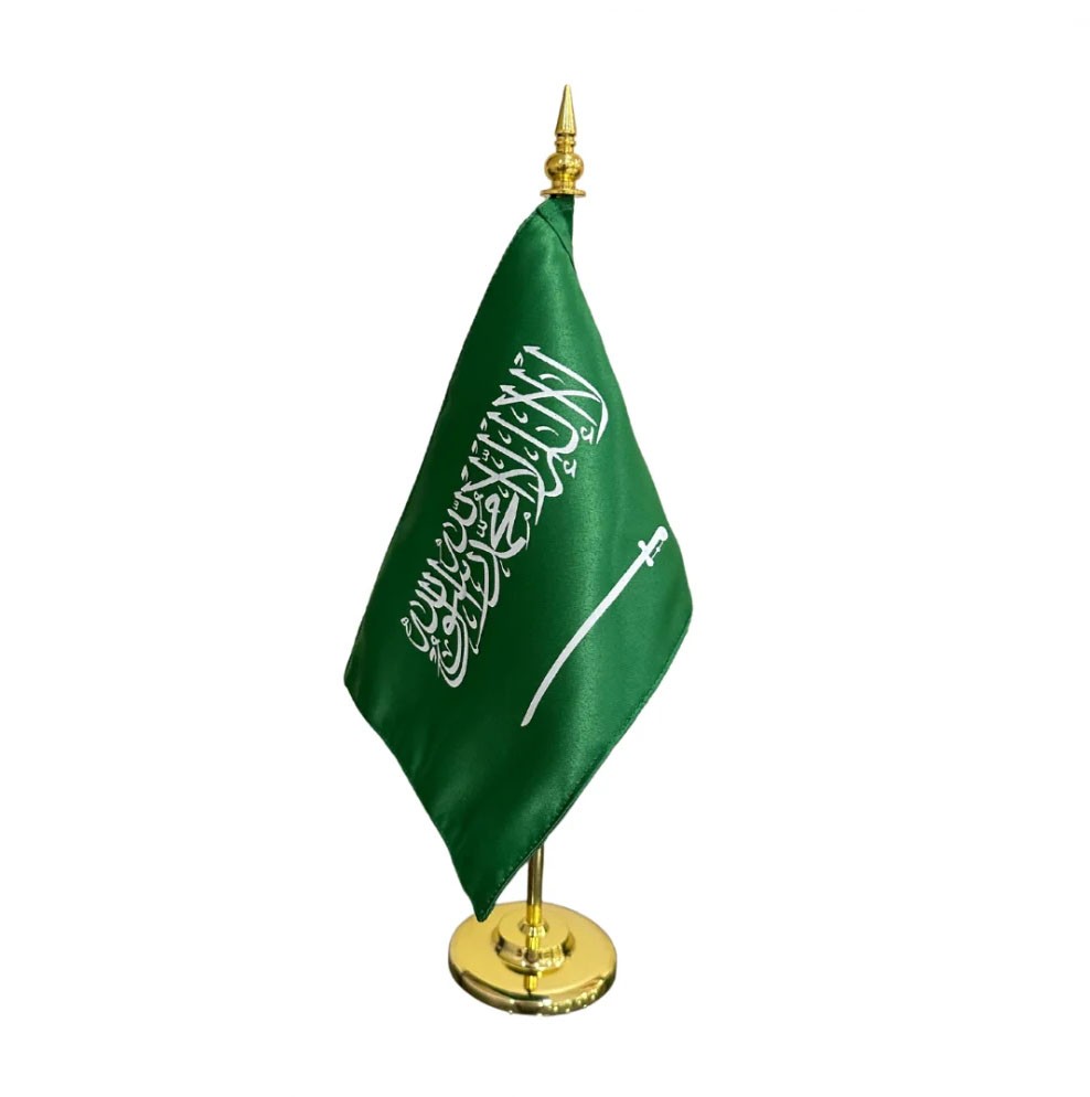 علم مكتبي صغير (بدون سارية)